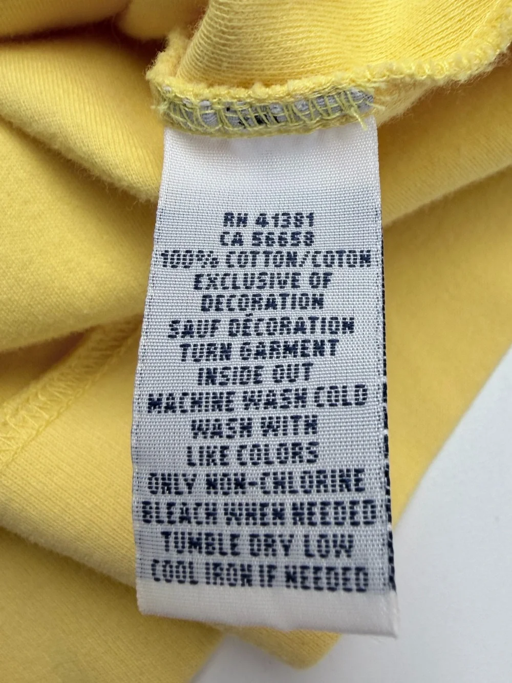 Polo Ralph Lauren Men’s Yellow Quarter-Zip Cotton Pullover Big Pony Size Large